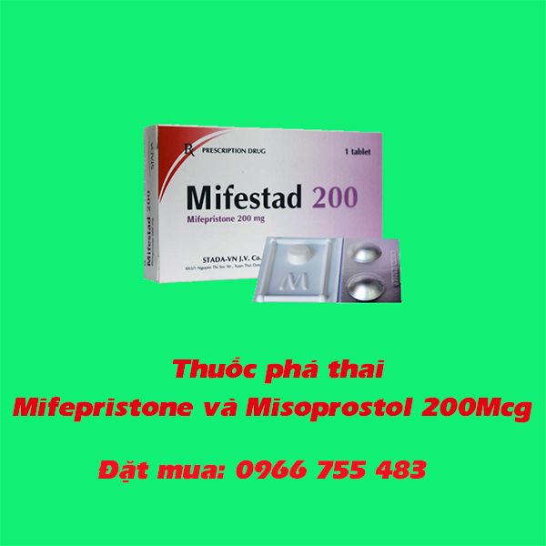 cảnh báo sử dụng thuốc phá thai Mifepristone và Misoprostol 200Mcg