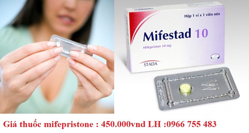 Giá thuốc phá thai mifepristone bao nhiêu